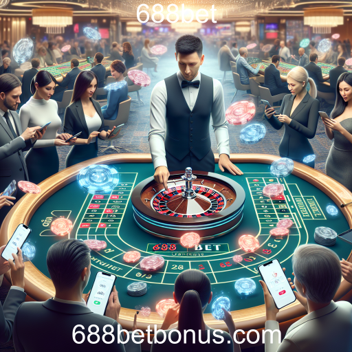 A Experiência Imersiva do Cassino Ao Vivo no 688bet